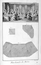 Casa de moda, 1751-1777