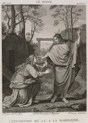 Denis-Sébastien Leroy, Chataigner y Dambrun - La Aparición de Jesucristo a la Magdalena, según Eustache Le Sueur - 1802-1815