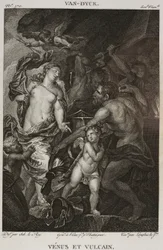 Denis-Sébastien Leroy, Chataigner y Langlois le jeune - Venus y Vulcano, según Antoine van Dyck - 1802-1815