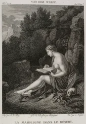 Denis-Sébastien Leroy, Chataigner y Niquet - La Magdalena en el desierto, según Adriaen van der Werff - 1802-1815