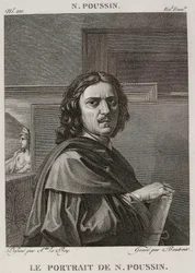 Denis-Sébastien Leroy et Boutrois - El retrato de Nicolas Poussin, según Nicolas Poussin - 1802-1815