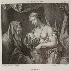 Denis-Sébastien Leroy y H. Guttemberg - Judith, según Philip van Dijk - 1802-1815