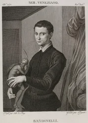Denis-Sébastien Leroy et Pigeot - Bandinelli, antes atribuido a Sebastiano del Piombo, ahora atribuido a Bronzino - 1802-1815