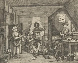 El poeta angustiado, ca. 1800