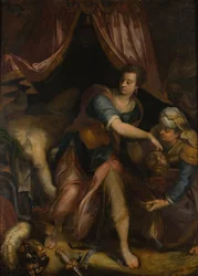 Judith con la cabeza de Holofernes