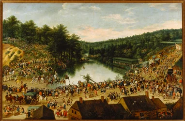 Festividad de Nuestra Señora de los Bosques ... (óleo sobre lienzo)