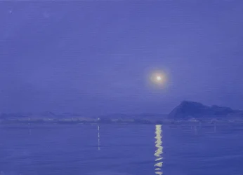 Luz de luna sobre Udaipur