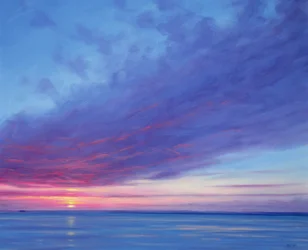 Amanecer frente a Treasure Cay