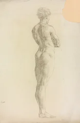 Estudio de una figura masculina