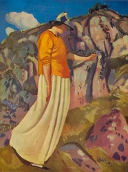La falda amarilla, 1914