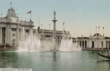 Fuente de Neptuno, Exposición Trans-Mississippi, 1898