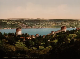 Bósforo, Rumeli y Anadali-Hissar, c.1890-1900 (foto cromática)