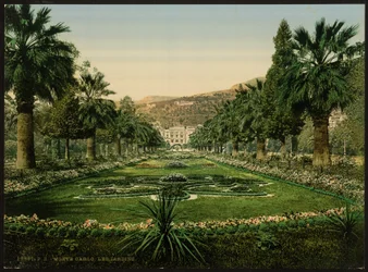 Entrada del Casino, los Jardines, Monte Carlo, Riviera, Mónaco