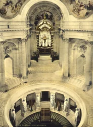 Tumba de Napoleón, Les Invalides, París, Francia, c.1900