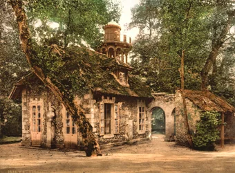 Petit Trianon, la lechería, Versalles, c.1890-1900