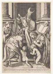El bautismo de San Eustaquio