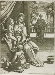 Virgen y Niño con San Juan