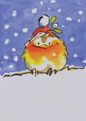 Petirrojo Navideño