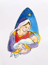Madonna y Niño, 1996