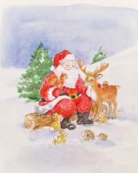 Santa y amigos