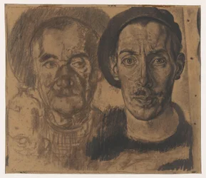 Retrato de Libbe y Dick Ket