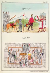 Cap 74 y Cap 75, ilustraciones de 