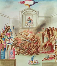 Tomo 3 fol.132, Un sacrificio humano, de 