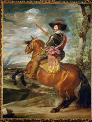 Conde Duque de Olivares a caballo