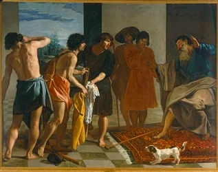 El abrigo de José traído por sus hermanos. 10014694 ...