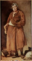 Retrato de Esopo, escritor griego