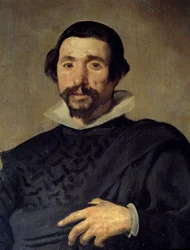Retrato del bufón Pablo de Valladolid (detalle)