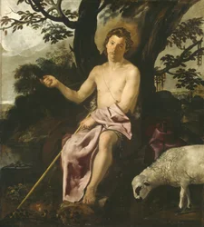 San Juan Bautista en el desierto, c.1622