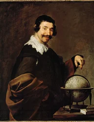 El geógrafo (pintura sobre lienzo)