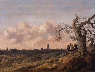 La Haya vista desde el norte (Les Dénicheurs d