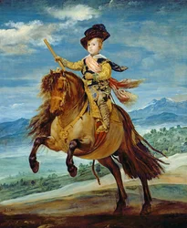 El príncipe Baltasar Carlos a caballo, c.1635-36