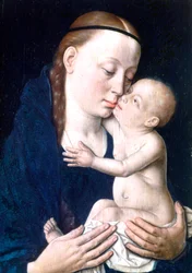 Virgen y Niño, siglo XV