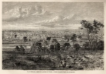 Vista de Melbourne (Australia)