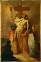 Descendimiento de la Cruz (óleo sobre lienzo)