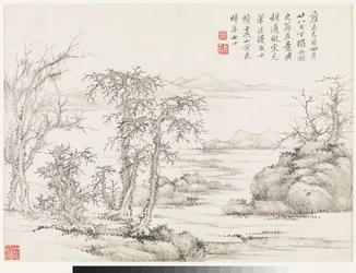 Paisajes según los maestros del pasado