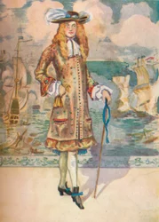 Un hombre de la época de Carlos II, 1907