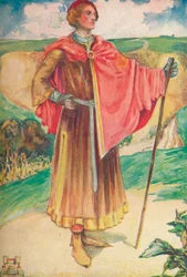 Un hombre de la época de Enrique II, 1907