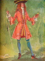 Un hombre de la época de la Reina Ana, 1907