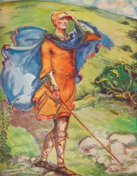 Un hombre de la época de Guillermo I