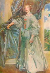 Una mujer de la época de Carlos I