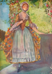 Una mujer de la época de Jorge II