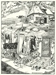 Los Hogares de los Cuatro Vientos (grabado)