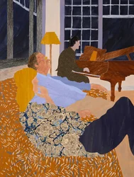 Chopin en los trópicos (collage)