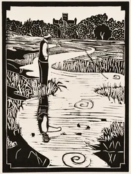 Meses del año: Mayo, 2012 (linograbado)