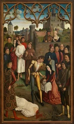 Otón III del Sacro Imperio - La justicia de Otón III, decapitación de un conde inocente acusado de agresión sexual por la reina