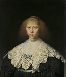 Agatha Geelvinck (1617-38). Primera esposa de Frederik Dircksz Alewijn